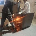Precision cutting, bending, and shaping of metal sheets and plates.